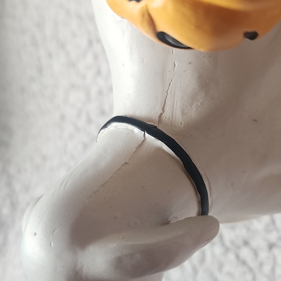 Halloween, Ghost With Pink Bow And Walking Ghost Dog W Pumpkin Figurine Pumpkin - Picture 4 of 8